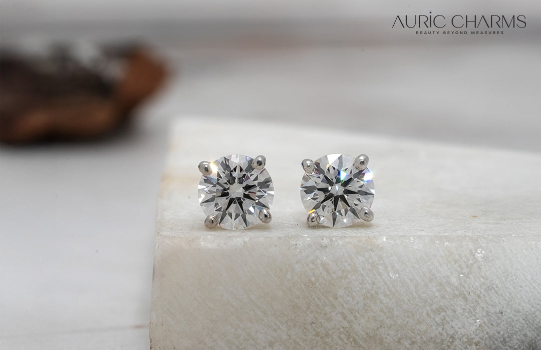 Diamond Stud Earrings That Never Go Out of Style
