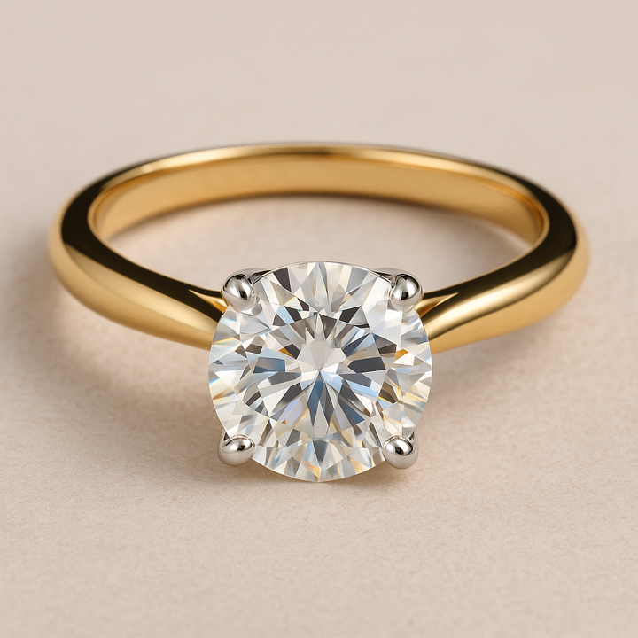 Solitaire Diamond Rings – Timeless Lab-Grown Elegance
