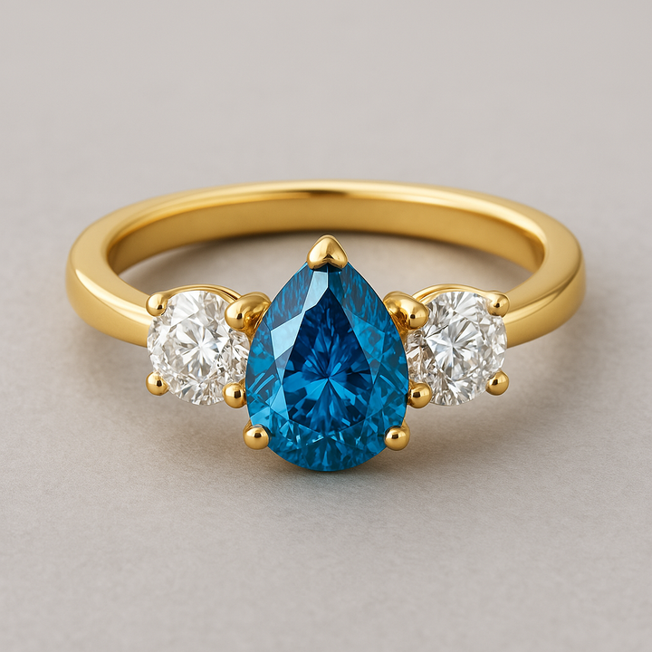 Colored Diamond Rings