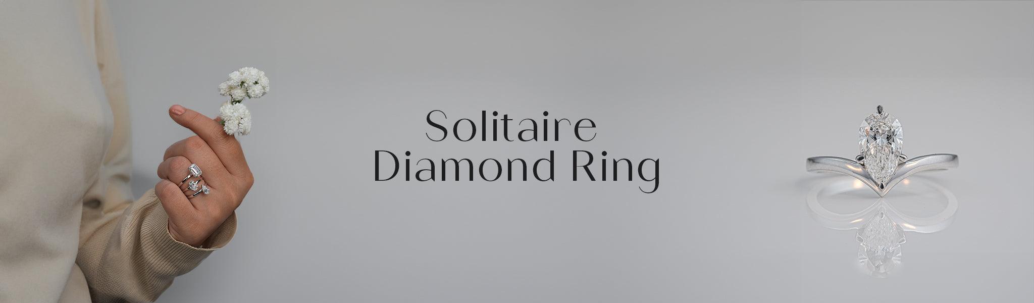 Solitaire Diamond Rings – Timeless Lab-Grown Elegance