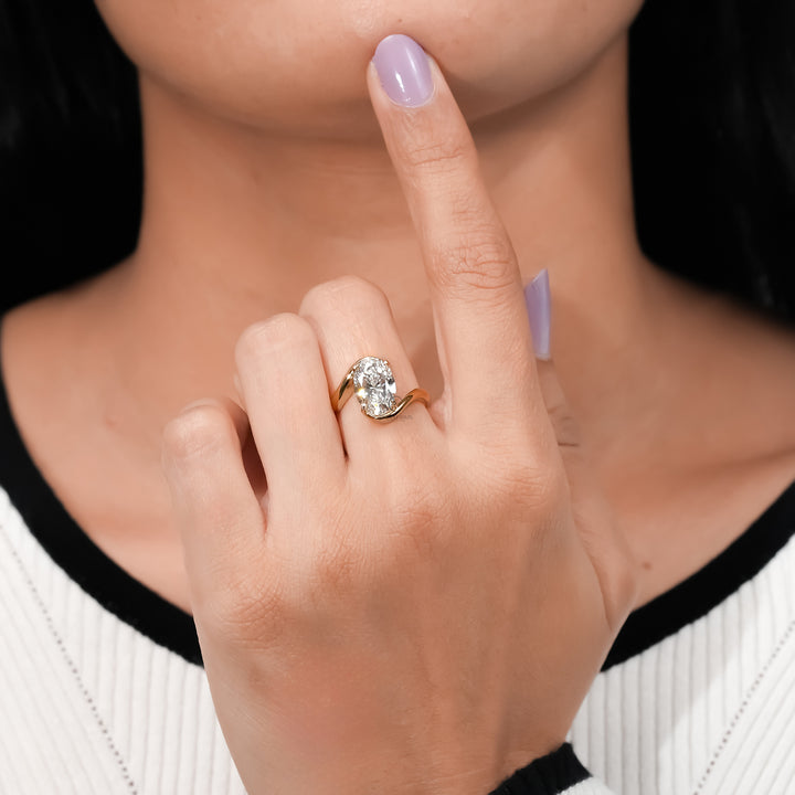 Angelina Jolie Oval Grace Ring