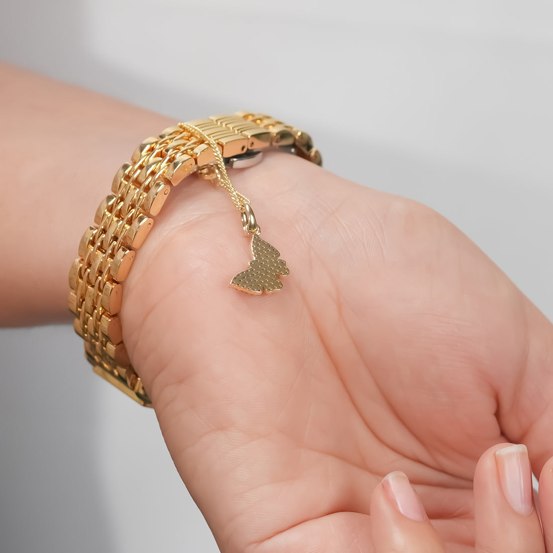 Butterfly Diamond Watch Charm