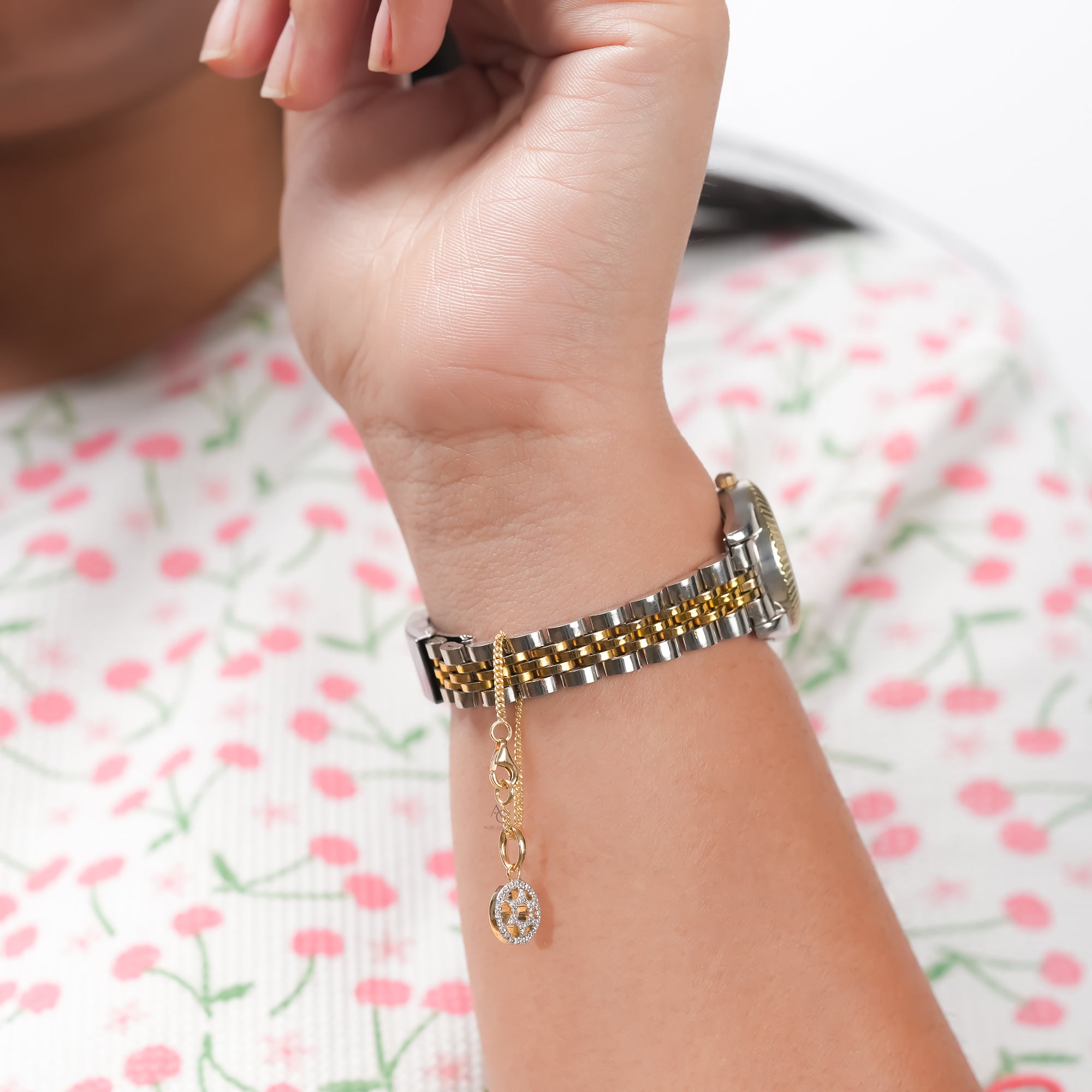 Star Diamond Watch Charm