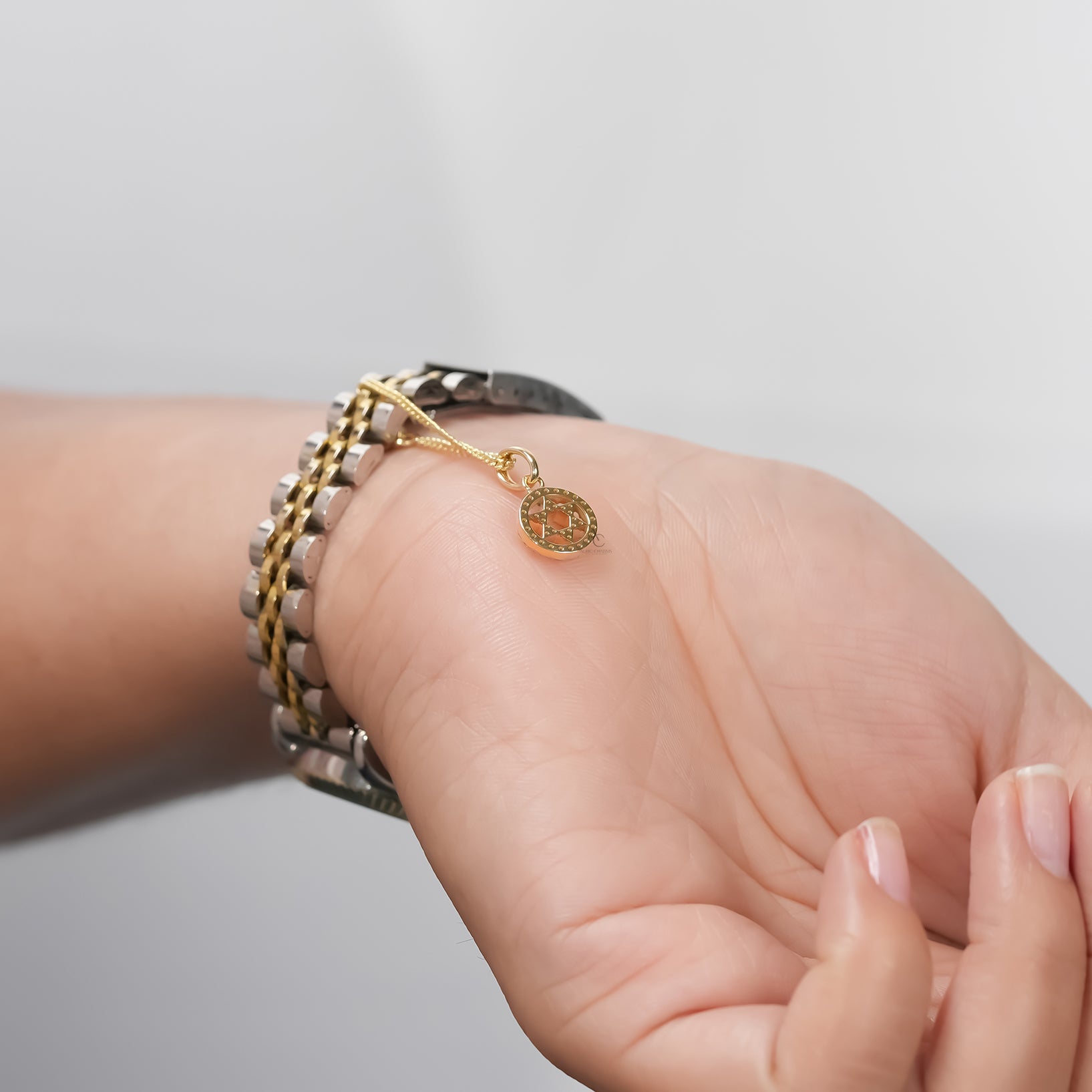 Star Diamond Watch Charm