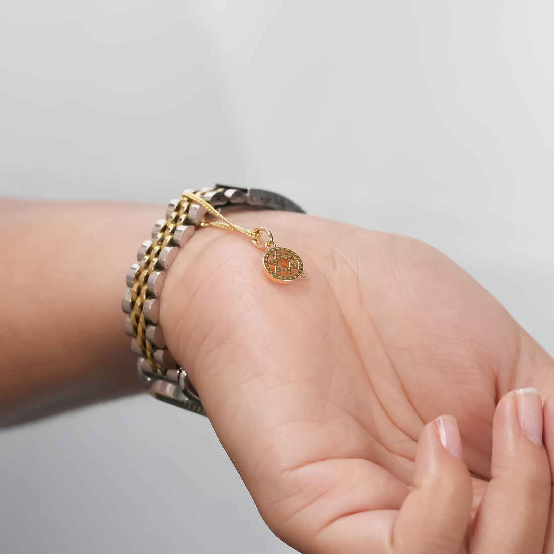Star Diamond Watch Charm