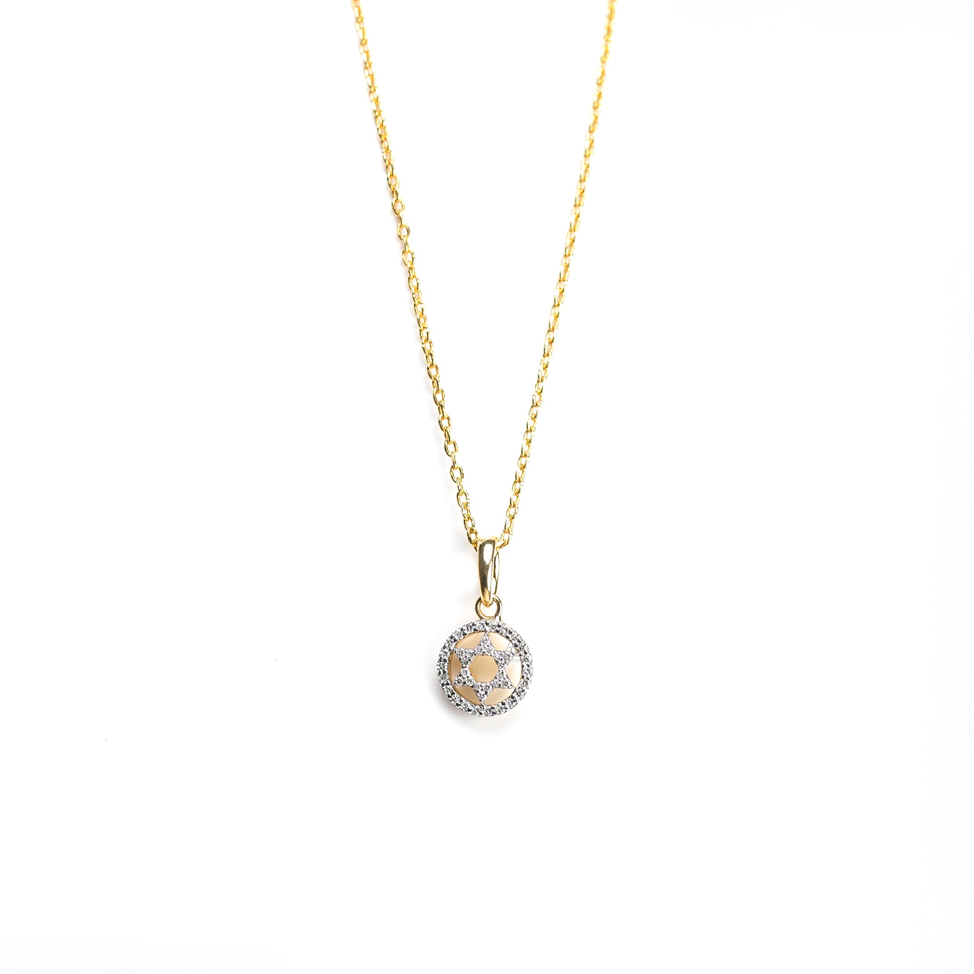 Pavé Star Diamond Pendant