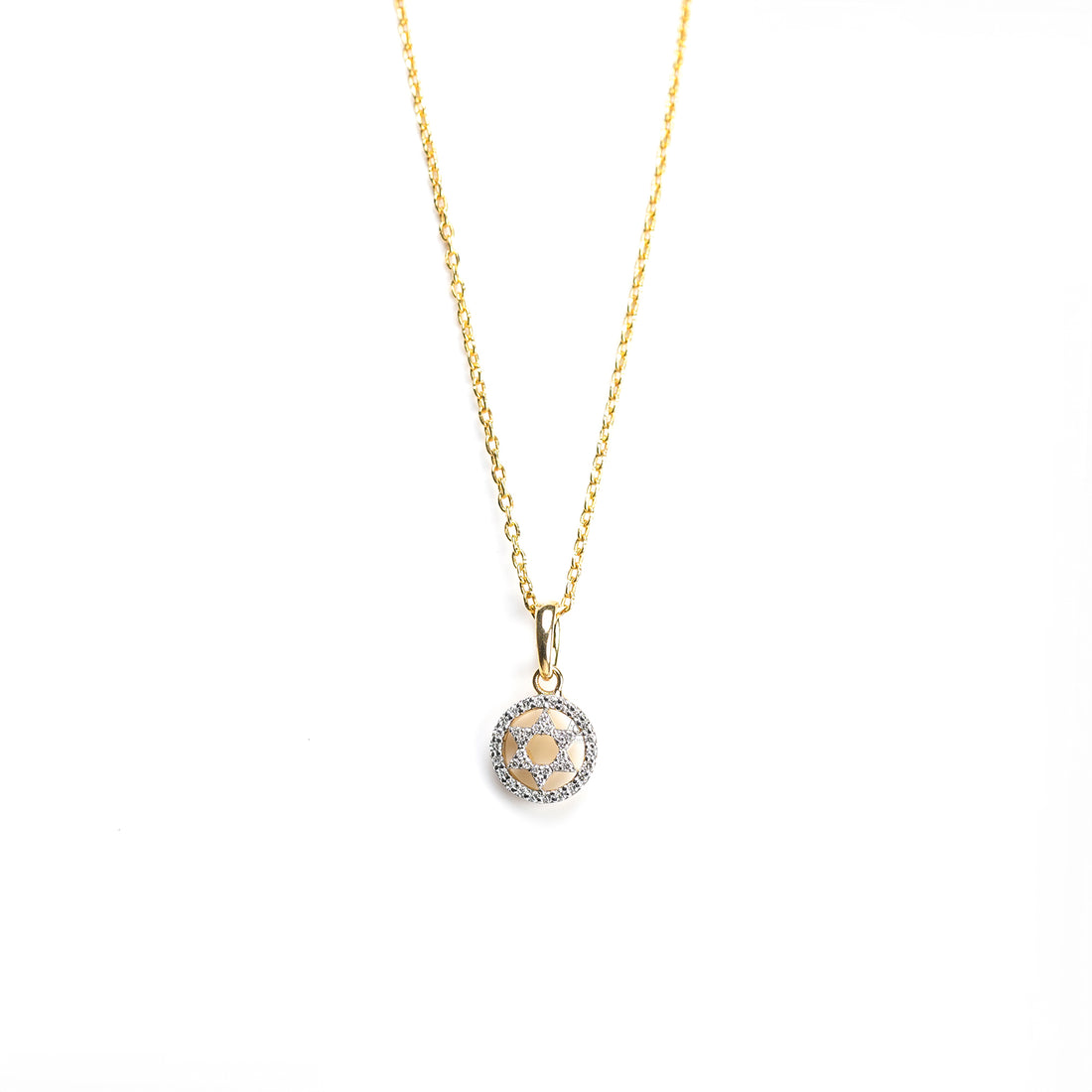 Pavé Star Diamond Pendant