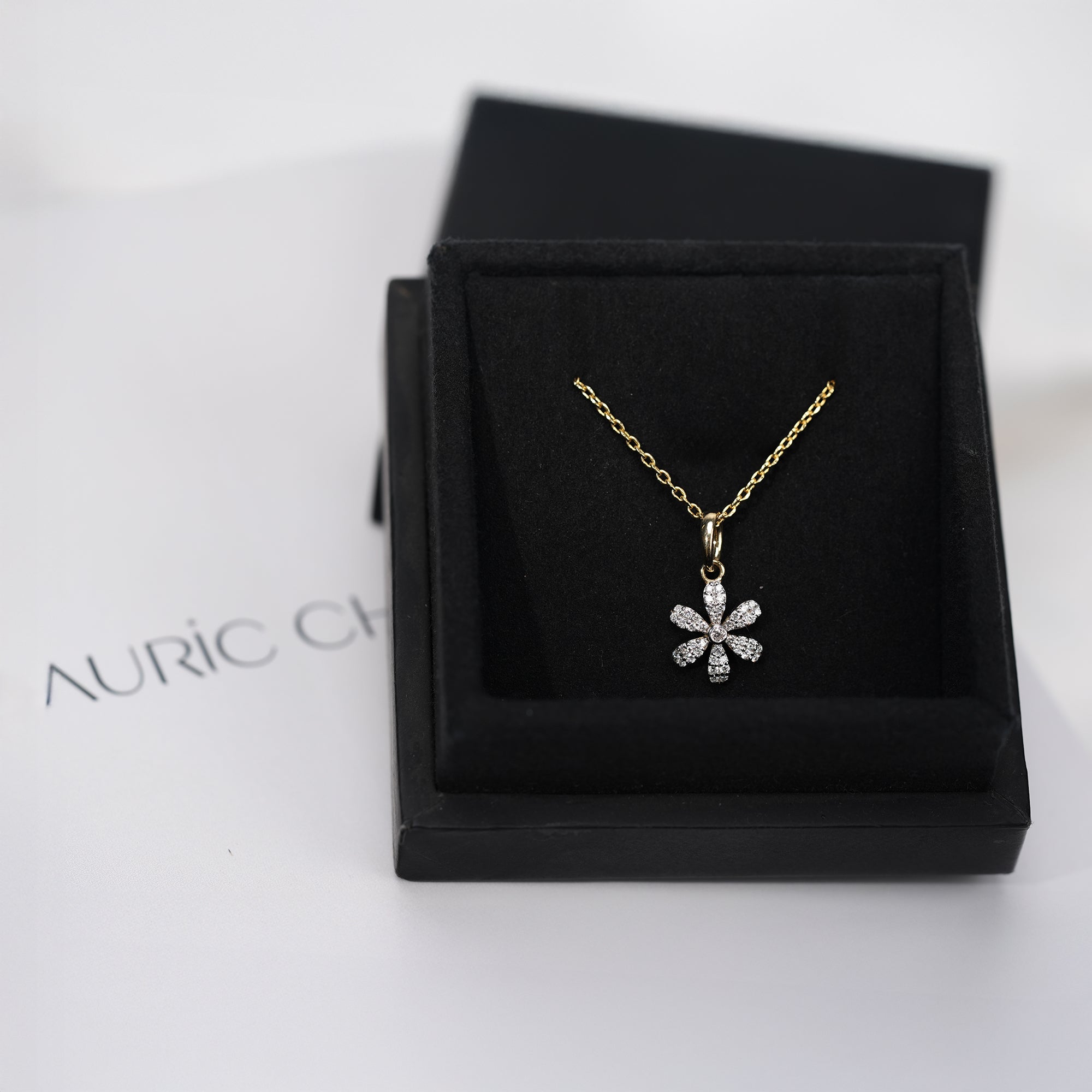 Pavé Butterfly Diamond Pendant