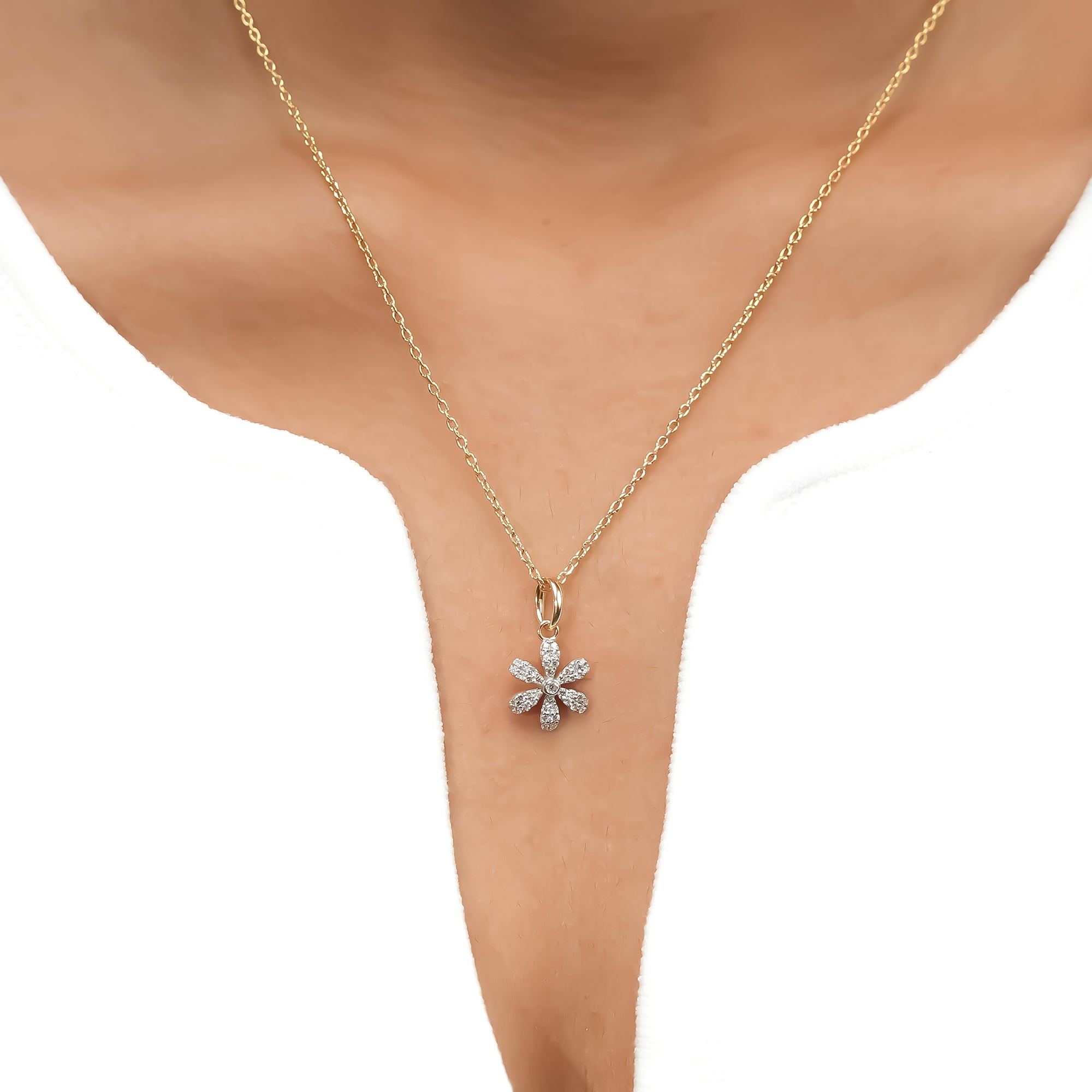Pavé Butterfly Diamond Pendant