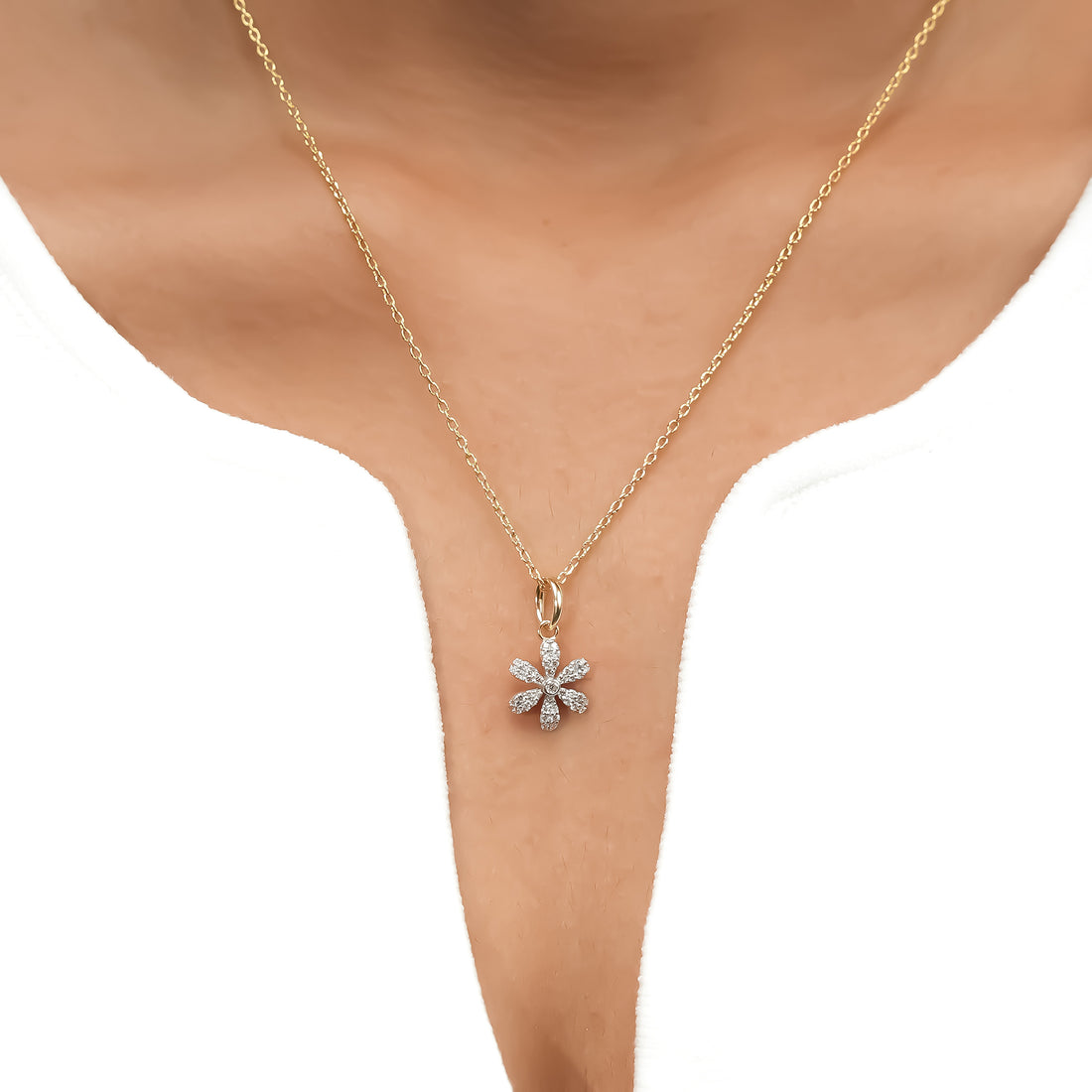 Pavé Butterfly Diamond Pendant