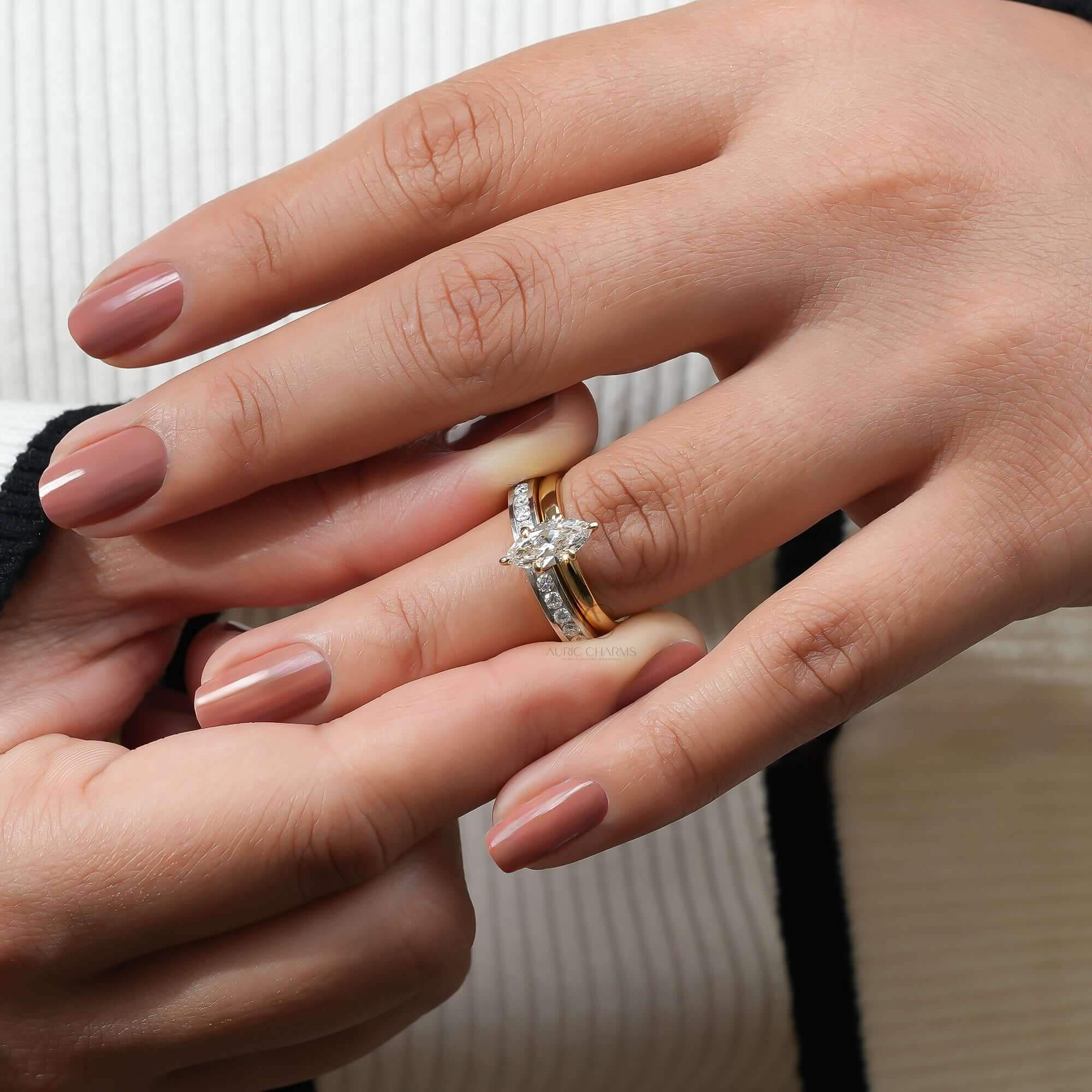 Astraea Marquise Solitaire Lab-Grown Diamond Ring