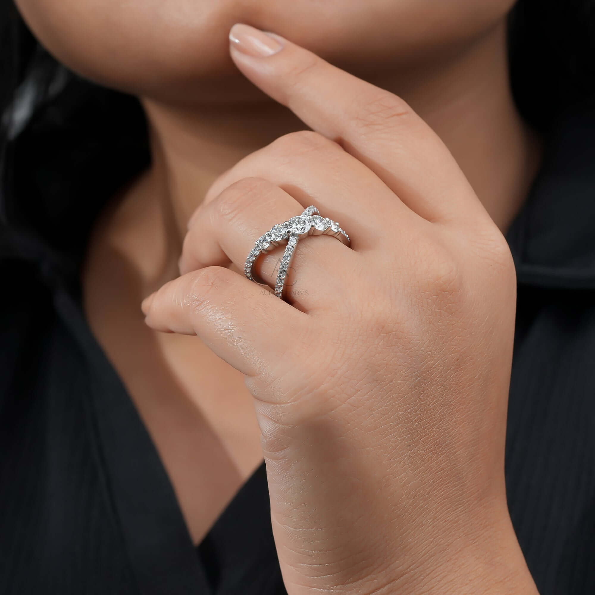 Zendaya X Signature Crossover Diamond Ring