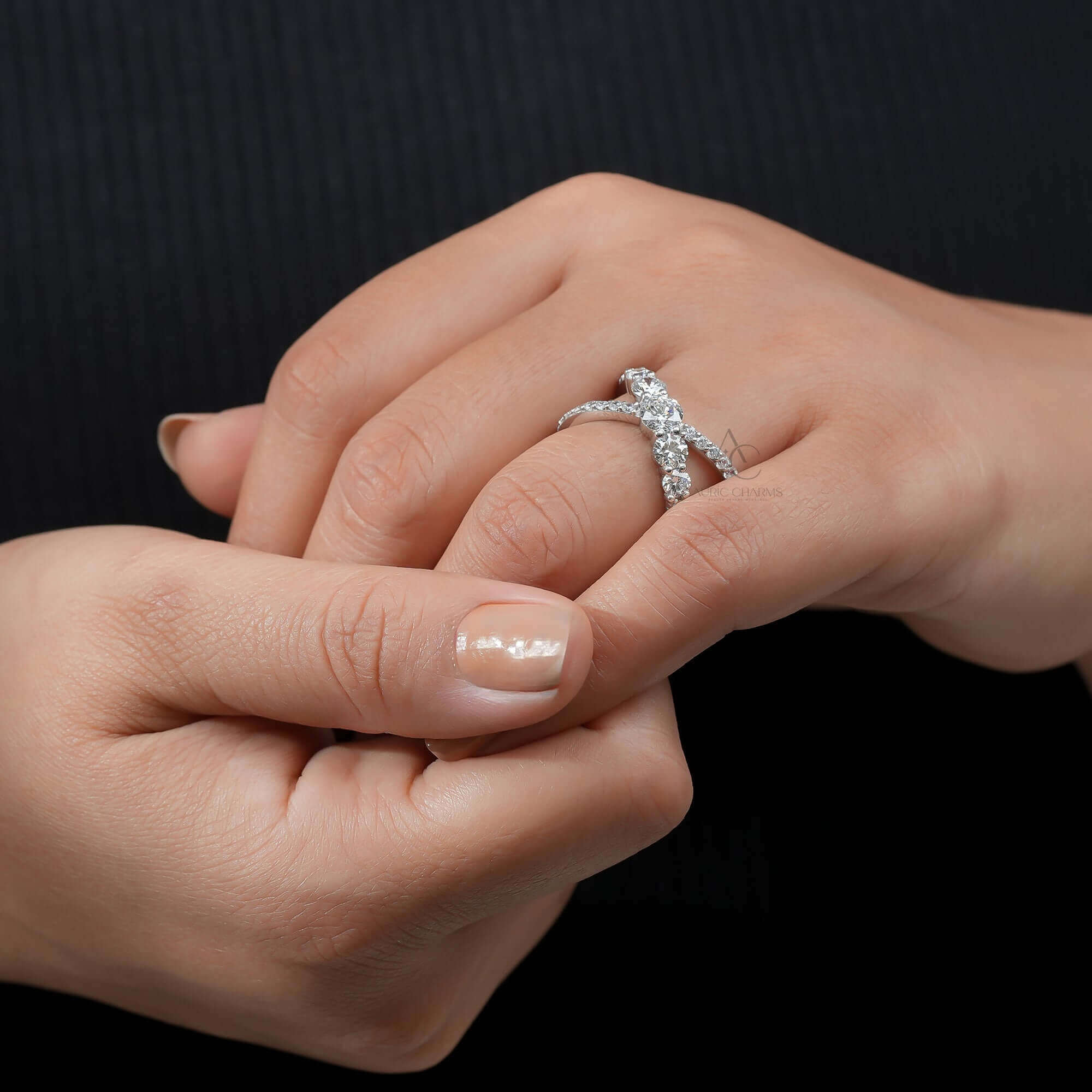 Zendaya X Signature Crossover Diamond Ring