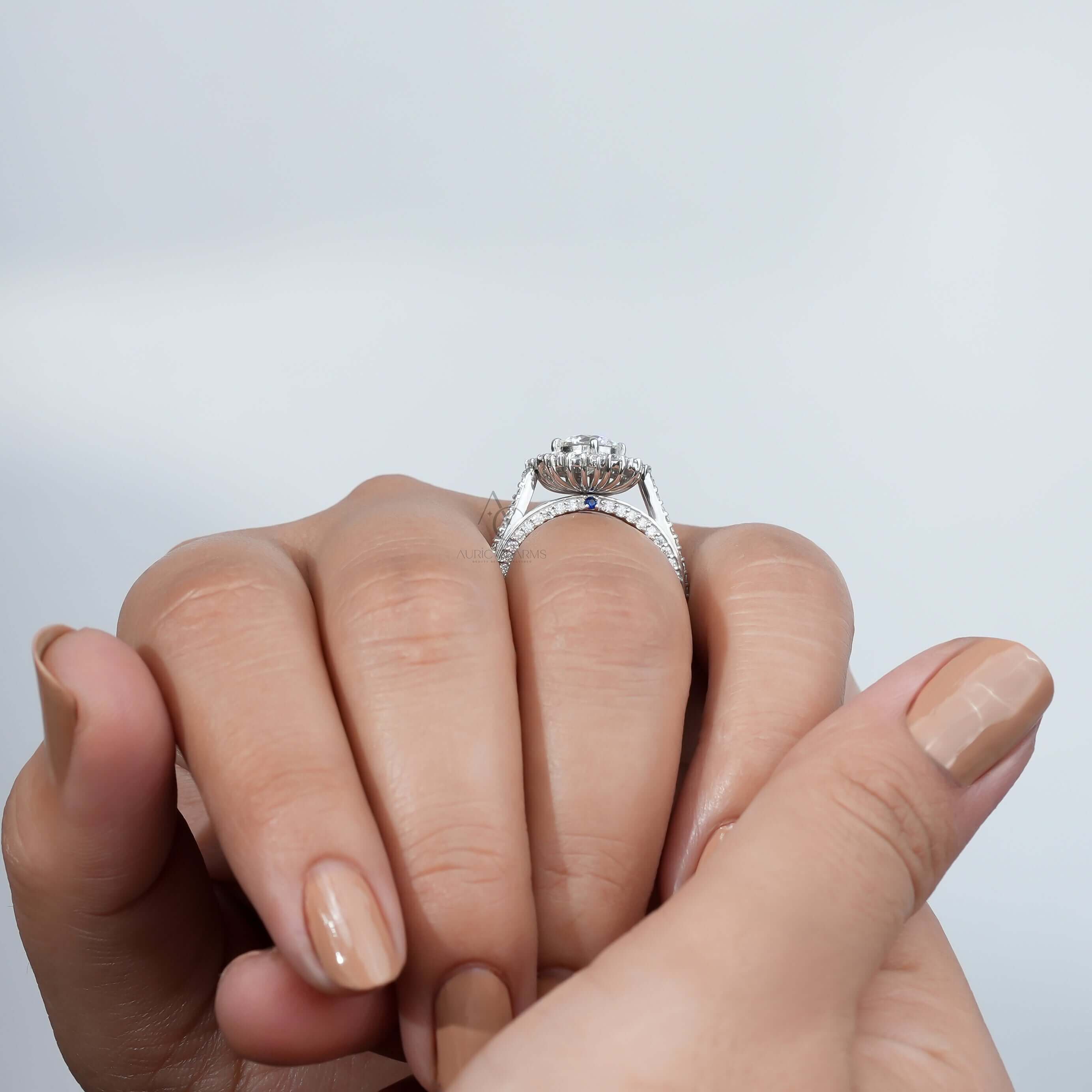 Beckham Modern Solitaire Lab-Grown Diamond Ring