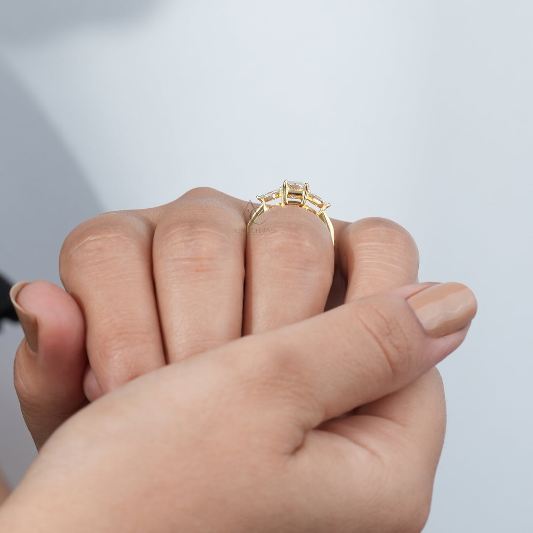 Aurora Lux Radiant & Marquise Lab-Grown Diamond Ring