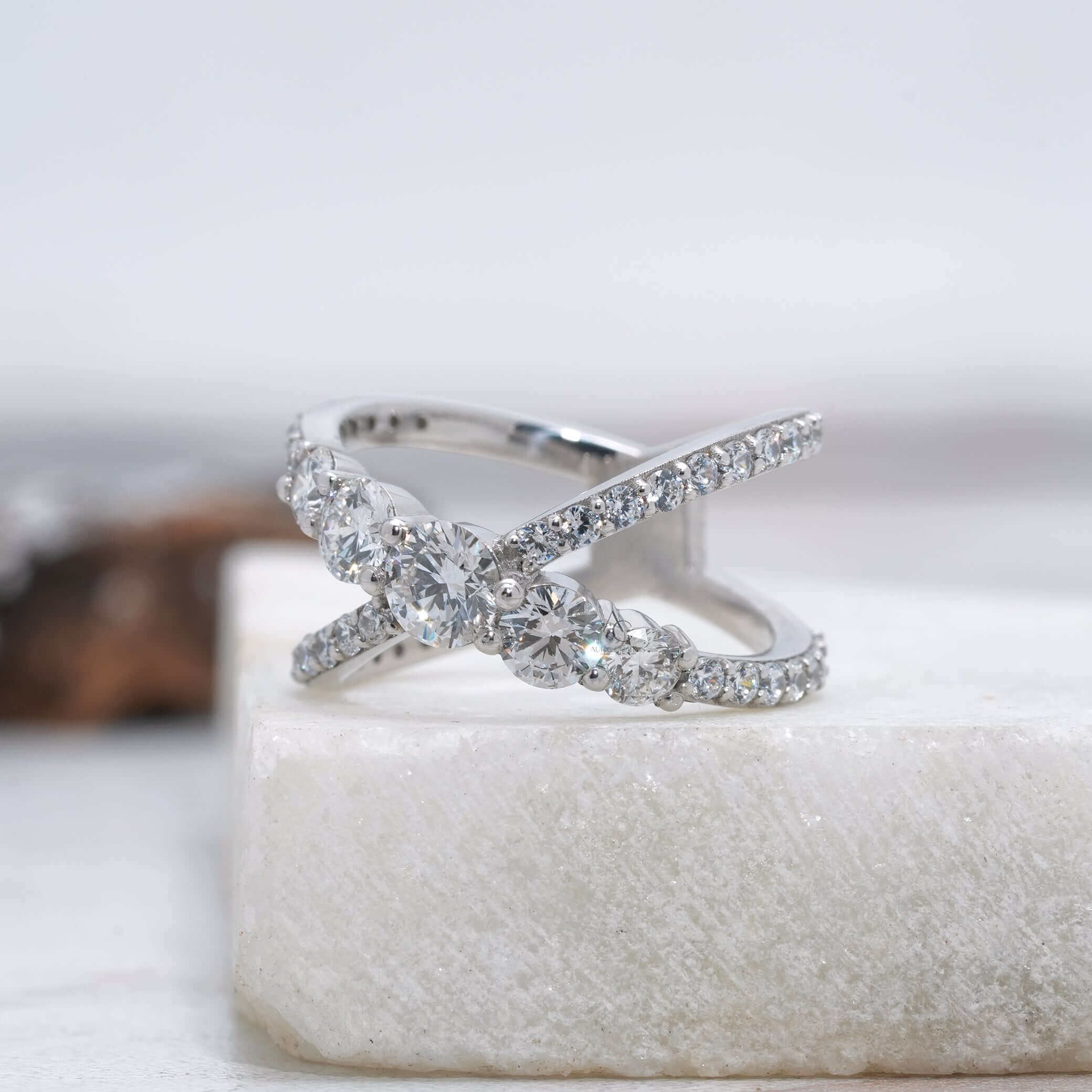 Zendaya X Signature Crossover Diamond Ring