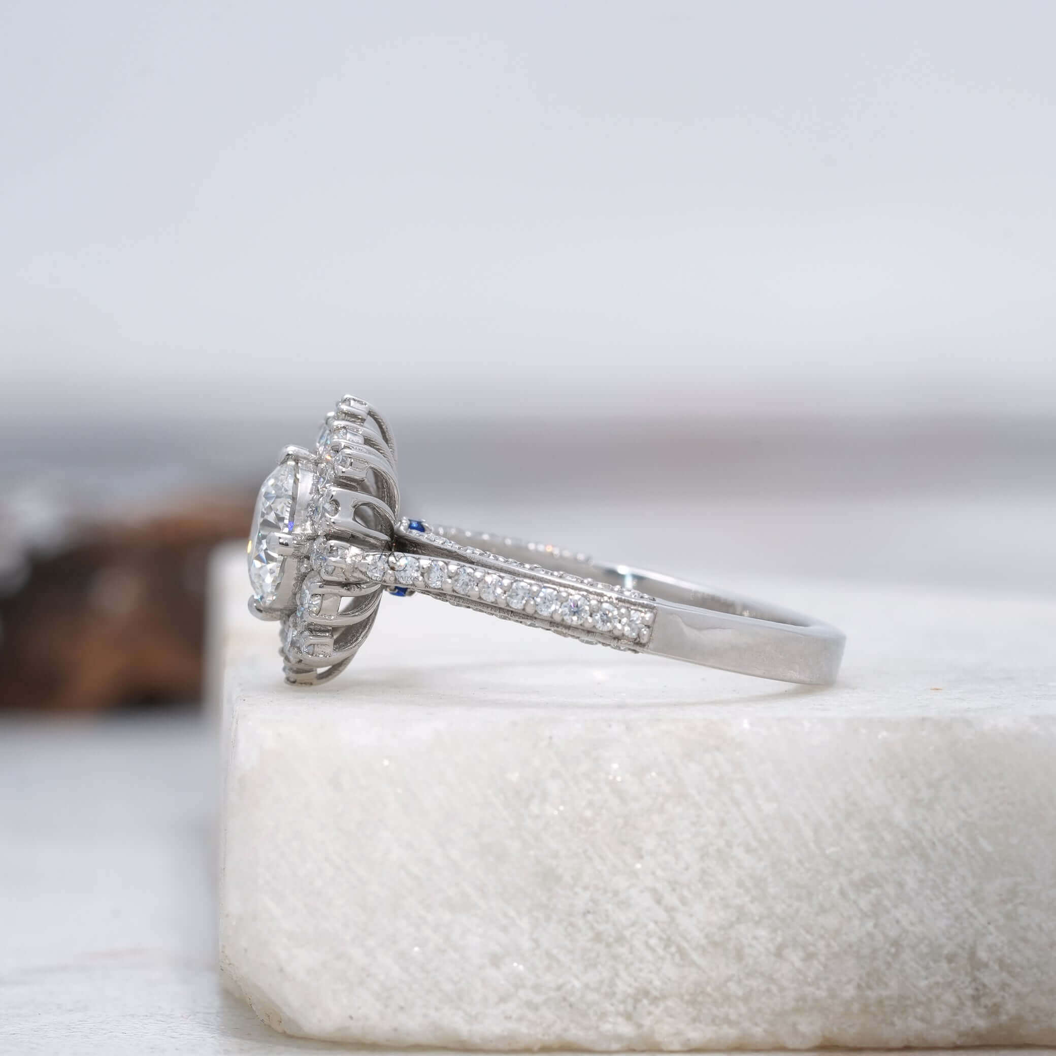 Beckham Modern Solitaire Lab-Grown Diamond Ring